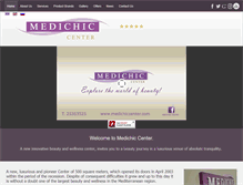 Tablet Screenshot of medichiccenter.com